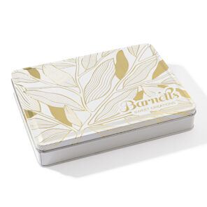 Alternative view of BARNETT’S DELECTABLE TIN